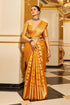 Vasthrlay Organza Patola Leriya Unstitched Saree