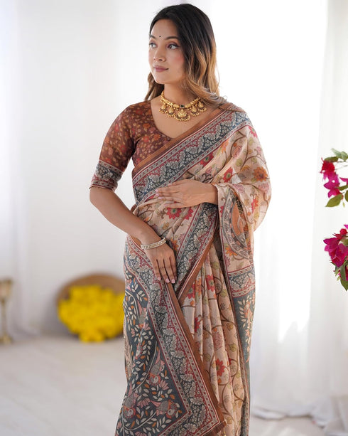 Vasthrlay Handloom Cotton Traditional Saree