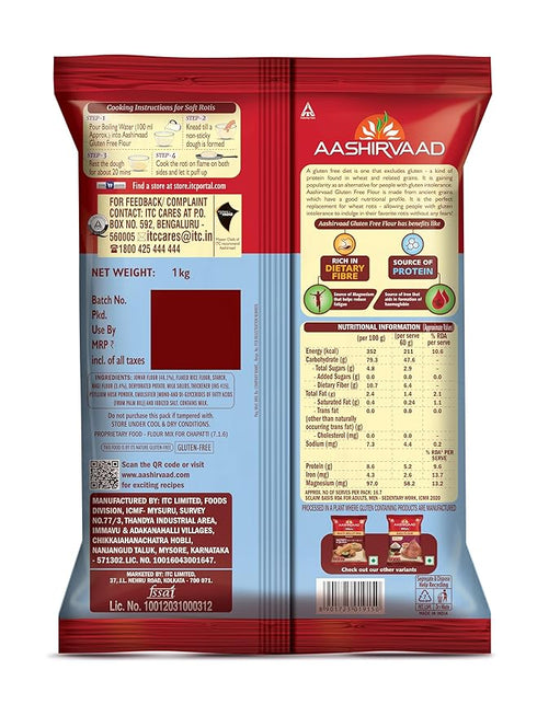 Aashirvaad Nature's Super Foods Gluten Free Flour
