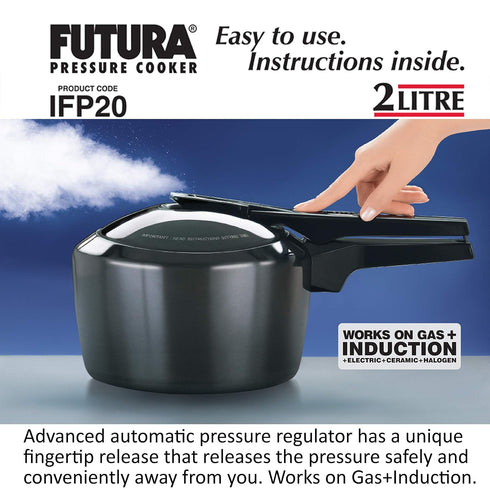 Hawkins Futura Pressure Cooker Jumbo Design Pan Cooker