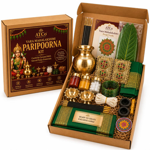 Atco Varalakshmi Pooja Kit with Kalasha