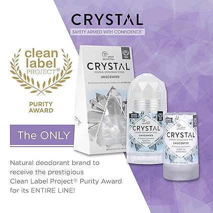 Crystal Body Deodorant Travel Stick For Women