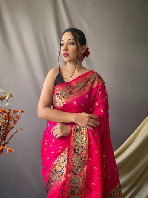 Vasthrlay Paithani Kanjivaram Sarees Ethnic Wear
