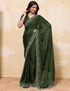 Vasthrlay Maroon Unstitched Saree