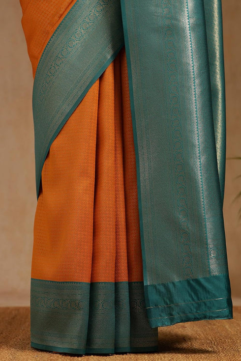Vasthrlay Mustard Blend Woven
