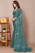 Vasthrlay Fashion Georgette Geometric Dusty Ethnic Wear