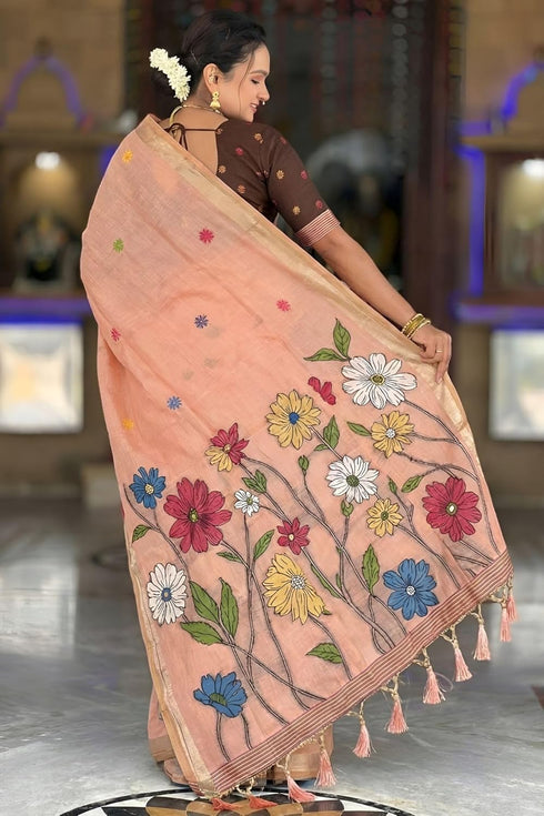 Vasthrlay Kanjivaram Cotton Blouse Ethnic Wear