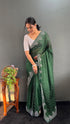 Vasthrlay Designer Georgette Border Traditional