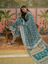 Vasthrlay Womens Printed Unstitched Beige Saree