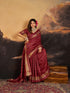 Vasthrlay Kanjivaram Unstitched Saree