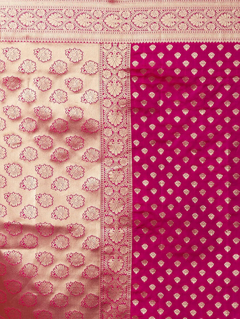 Vasthrlay Banarasi Traditional Unstitched Saree