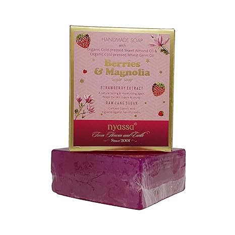 Nyassa Berries & Magnolia Natural Handmade Bathing Soap