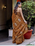 Vasthrlay Paisley Printed Red Saree