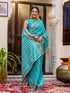 Vasthrlay Banarasi Weaving Peach Saree