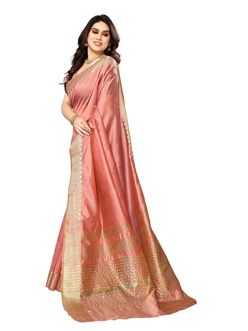Vasthrlay Jacquard Unstitched Saree