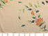 Vasthrlay Multicolour2 Leaf Print Organza Saree With Mustard Piping And Ruched Sleeveless Unstitched Blouse Piece