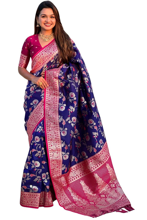Vasthrlay Kanjivaram Woven Blouse Ethnic Wear