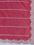 Vasthrlay Georgette Embroidery Wine Saree