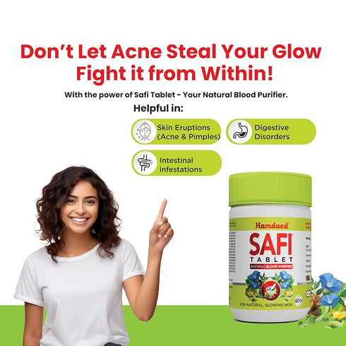 Hamdard Safi Tablet for Healthy & Glowing Skin