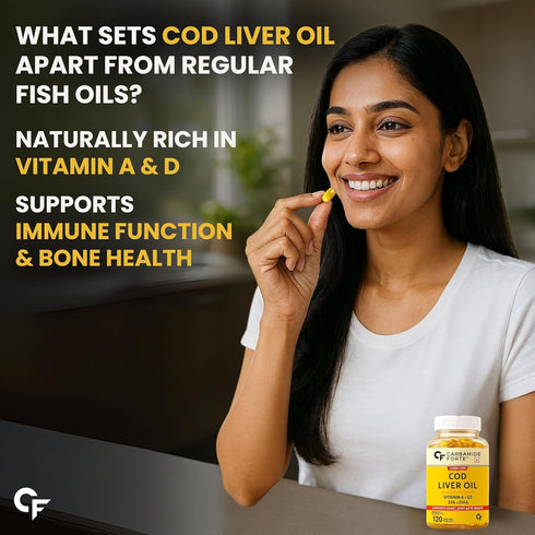 Carbamide Forte Cod Liver Oil Capsules