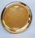 Brass Plate for Pooja, 10 Inch