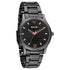 Sonata Women of Steel Black Dial Stainless Steel Strap Watch for Women