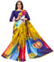 Vasthrlay Rangoli Modi Saree Mustard Blue