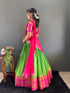 Vasthrlay Traditional Banarasi Contrasting Lemonrama