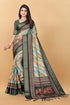Vasthrlay Kanjivaram Elephant Unstitched Saree