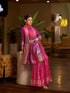 Vasthrlay Kanjivaram Unstitched Jacquard Stylish Saree