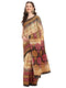 Vasthrlay Black Printed Unstitched Saree