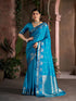 Vasthrlay Women's Kanjivaram Silk Unstitched Saree