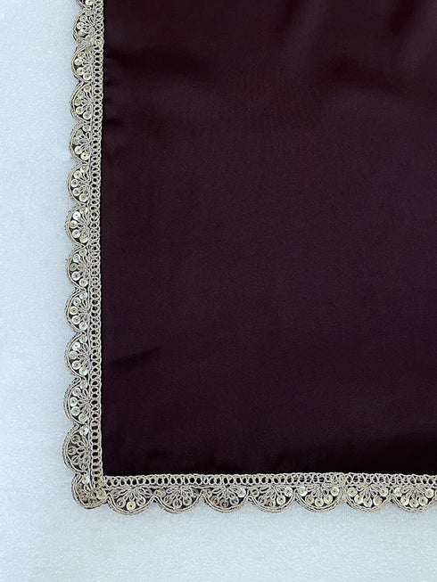 Vasthrlay Scalloped Readymade Unstitched Ethnic Wear