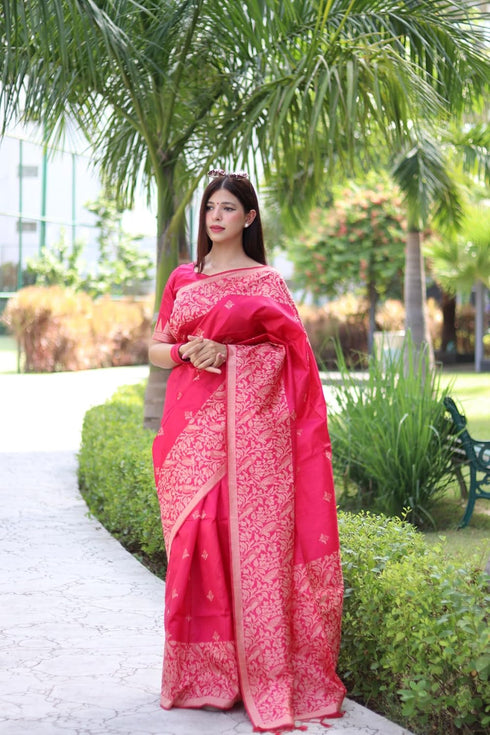 Vasthrlay Tussar Handloom Saree