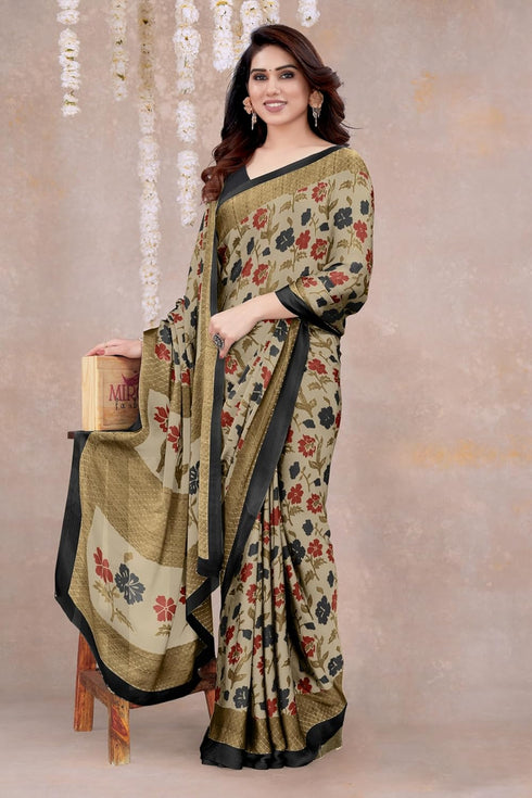 Vasthrlay Fashion Chiffon Printed Ethnic Wear