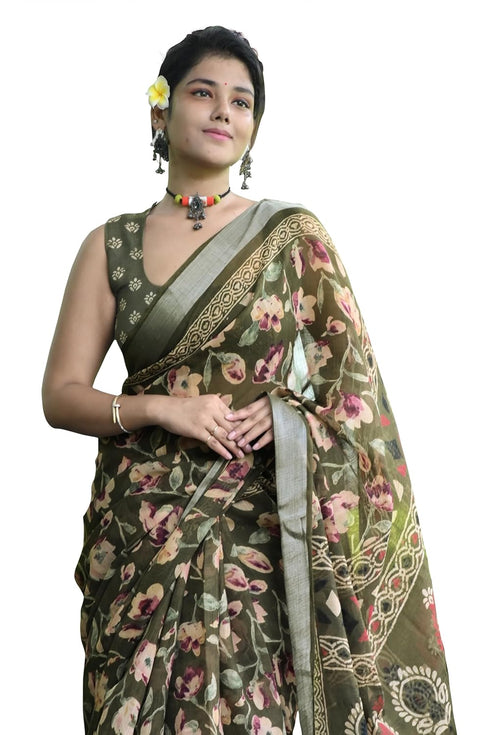 Vasthrlay Fashion Cotton Printed Ethnic Wear
