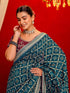 Vasthrlay Georgette Embroidery Coral Saree