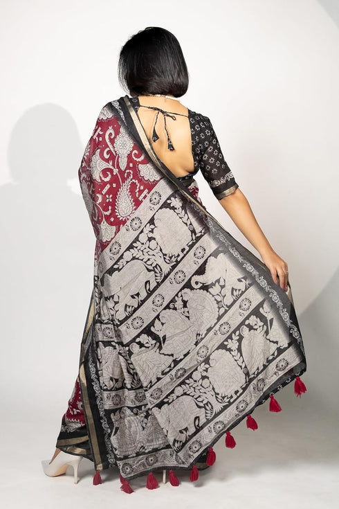 Vasthrlay Fashion Viscose Printed Ethnic Wear