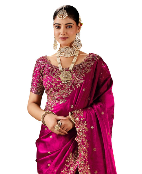 Vasthrlay Embroidered Traditional Embellished Applique Bollywood