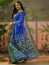 Vasthrlay Georgette Printed Unstitched Rani Pink Saree