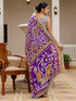 Vasthrlay Kalamkari Printed Olive Saree