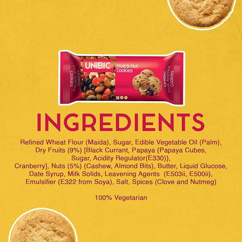 Unibic Fruit & Nut Cookies