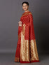 Vasthrlay Jacquard Unstitch Purple Ethnic Wear
