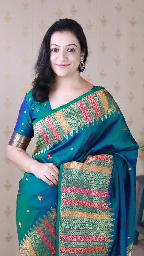 Vasthrlay Kanjivaram Handloom Kashmiri Ethnic Wear
