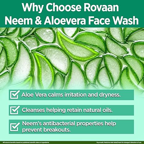Multani Rovaan Face Wash with Neem & Aloe Vera