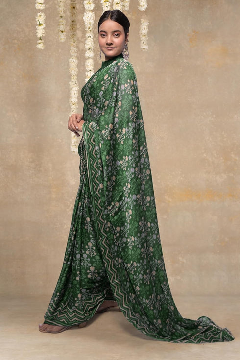 Vasthrlay Fashion Chiffon Printed Ethnic Wear