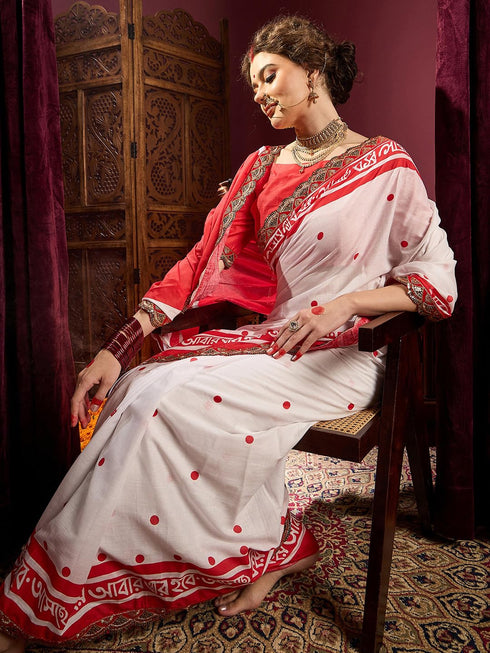 Vasthrlay Printed Unstitched Smc Ethnic Wear