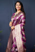 Vasthrlay Banarasi Floral Saree