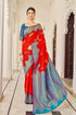 Vasthrlay Banarasi Rich Redfirozi Ethnic Wear