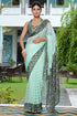 Vasthrlay Fashion Georgette Geometric Printed Ethnic Wear